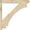 Ekena Millwork Imperial Arts & Crafts Rough Sawn Outlooker, Douglas Fir, 6"W x 40"D x 40"H OUT06X40X40IMP03RDF - alternate 2